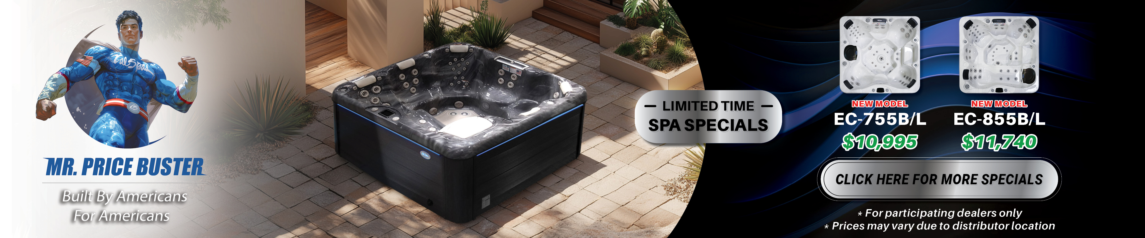 Calspas hot tub being used in a family setting - Bremerton